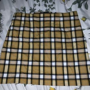 Urban outfitters plaid skirt